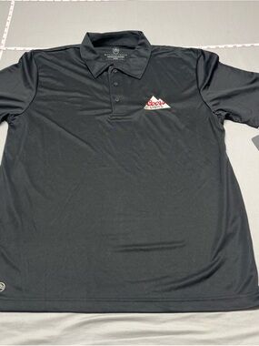 Storm Black Polo with Small Coors Light Chest Patch.    1074